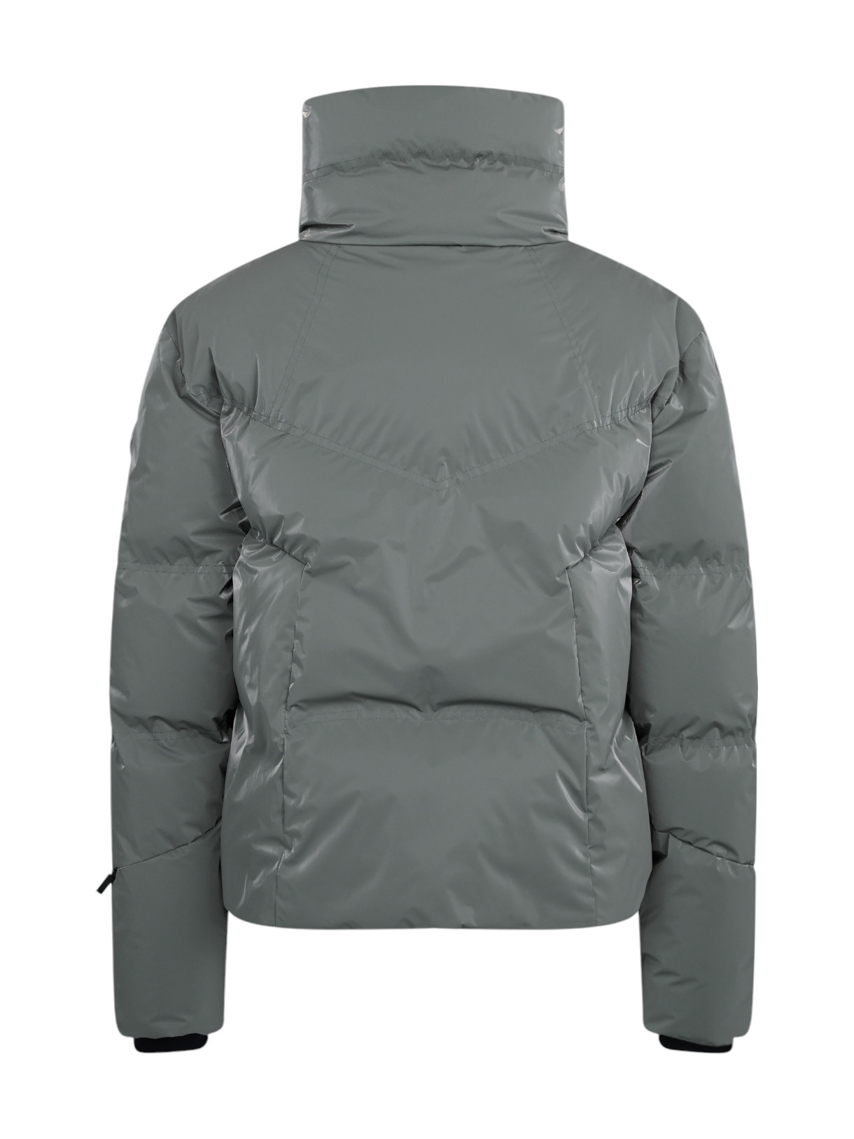 Orlando Damen Daunen Skijacke mit Kragen 2