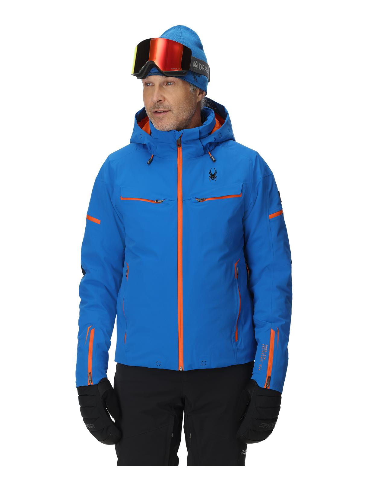 Monterosa Herren Skijacke mit abnehmbarer Kapuze 2