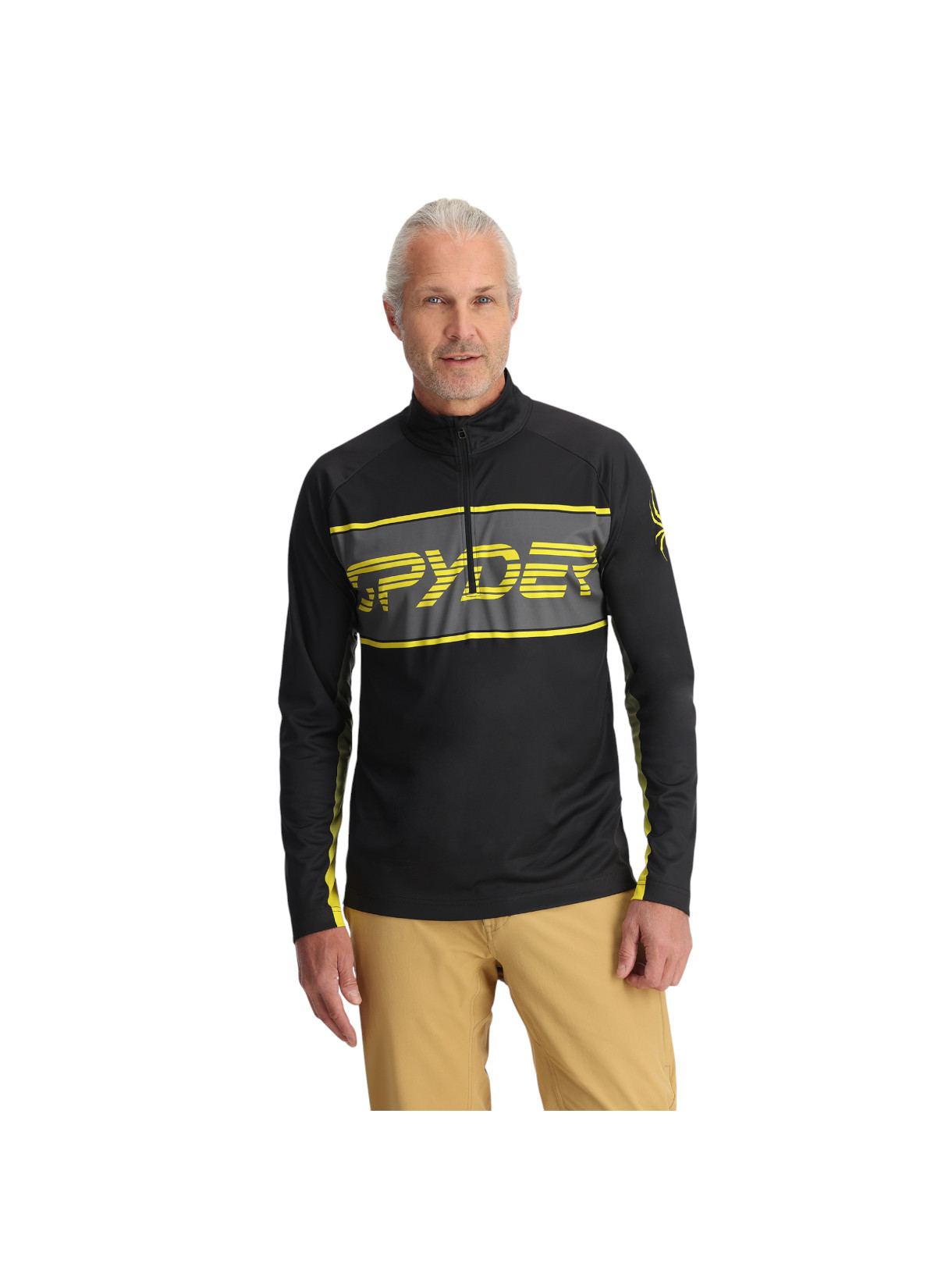 Paramount 1/2 Zip Herren Langarm Shirt 2