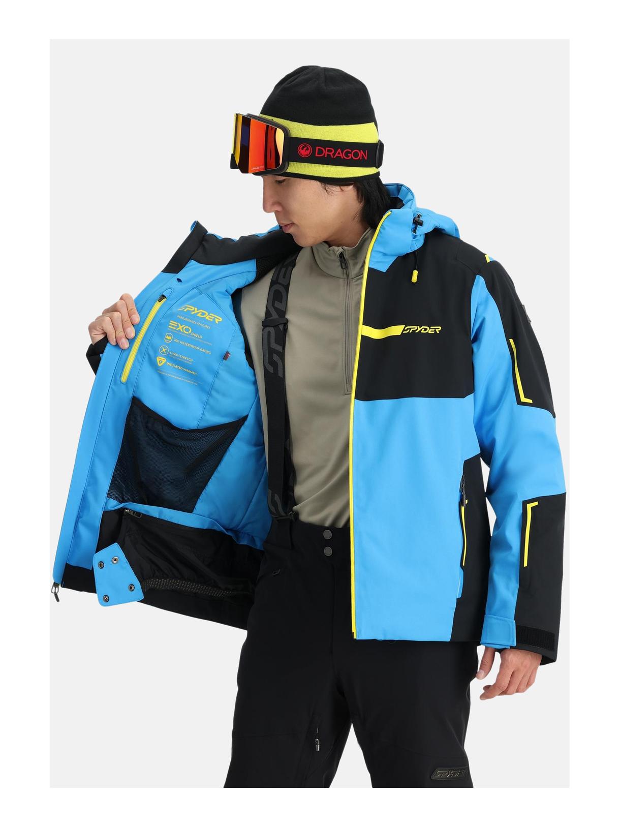 Titan Herren Skijacke mit abnehmbarer Kapuze 2