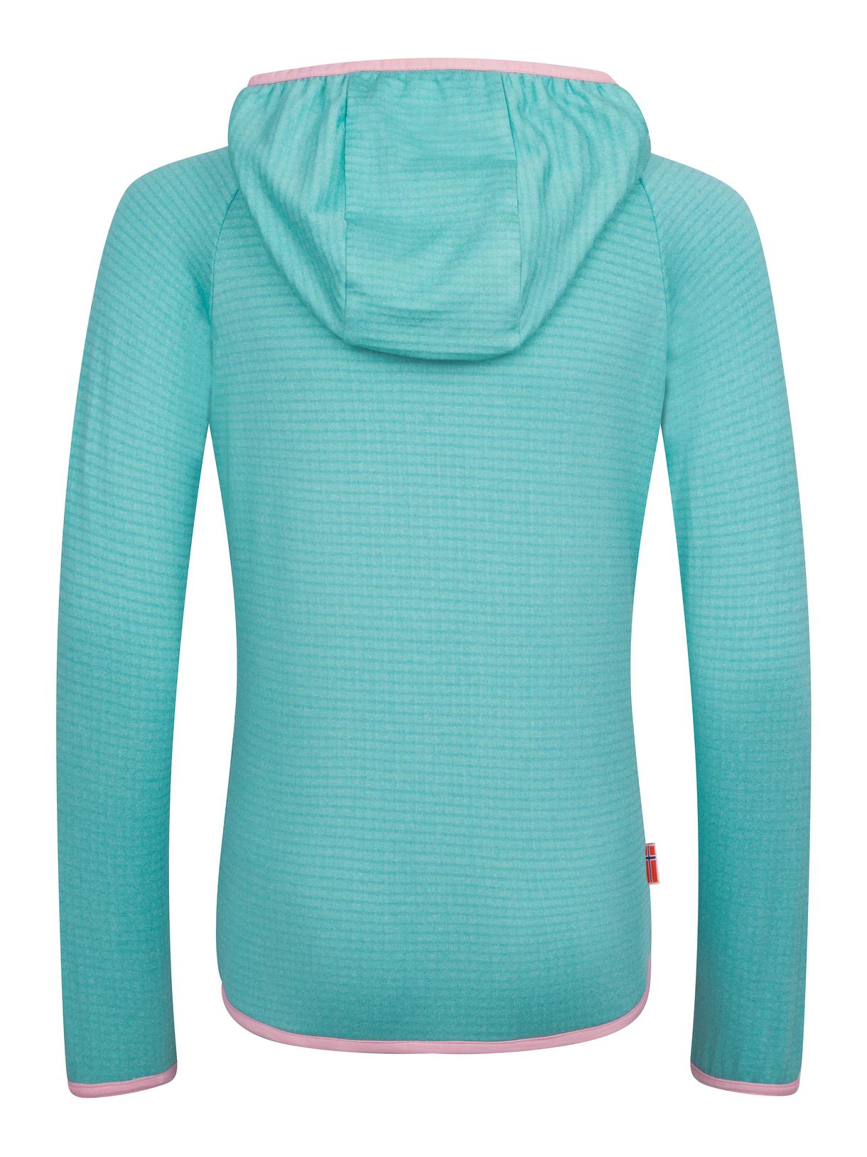 Girls Holmedal Mädchen Outdoor Fleece Jacke mit Kapuze 2