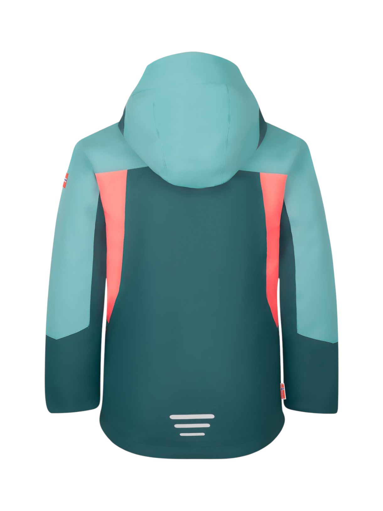 Girls Rauland wasserdichte Mädchen Skijacke mit Kapuze 2