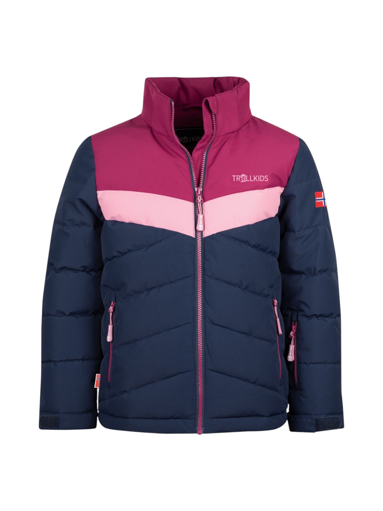 Gryllefjord warme Mädchen Jacke mit abnehmbarer Kapuze 2