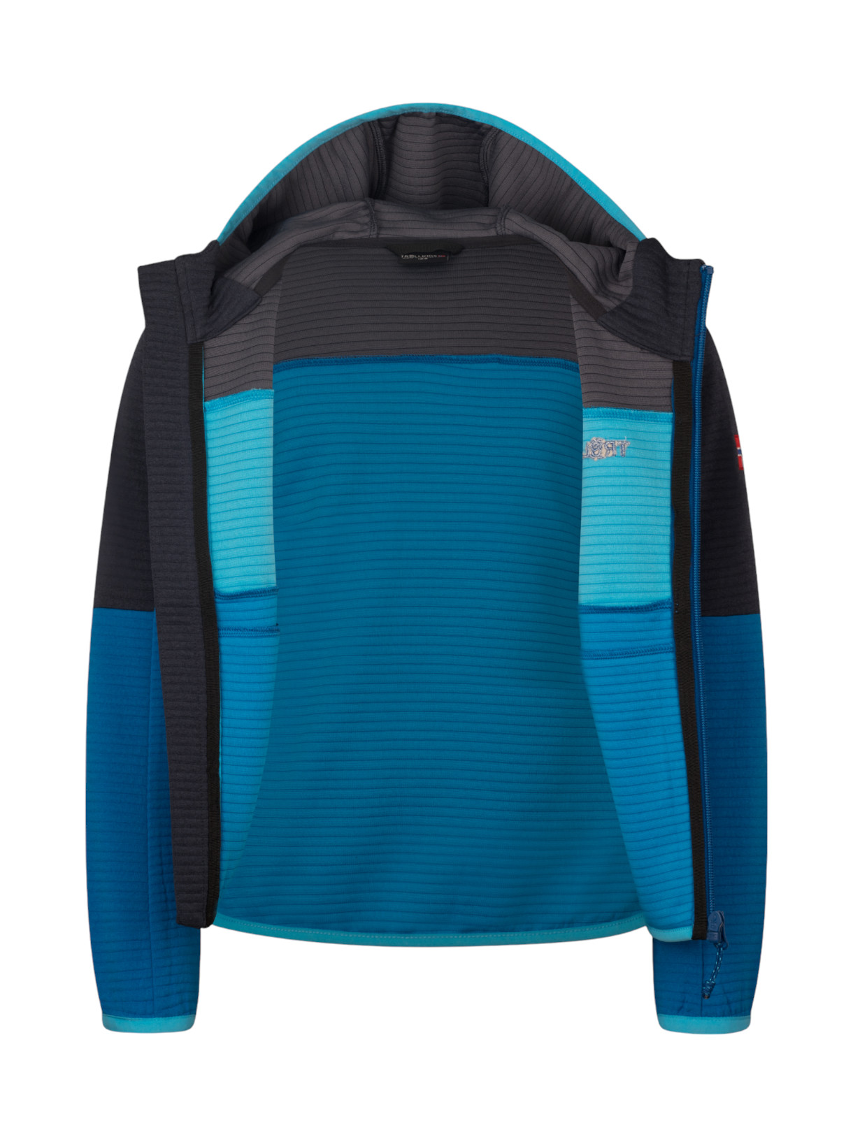 Sogndal XT Kinder Outdoor Fleece Jacke mit Kapuze 2