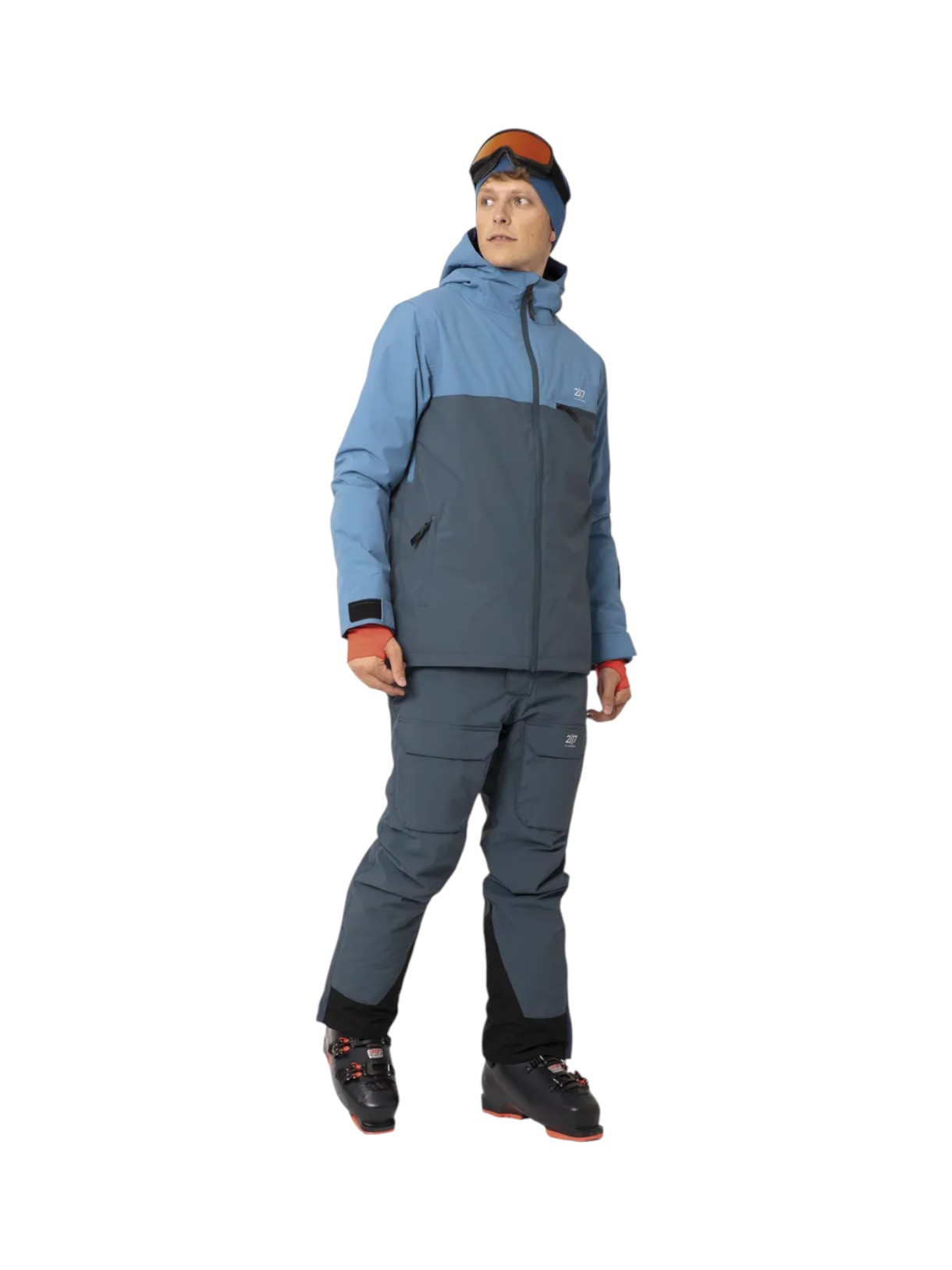 Avan Herren Skijacke mit Kapuze 3