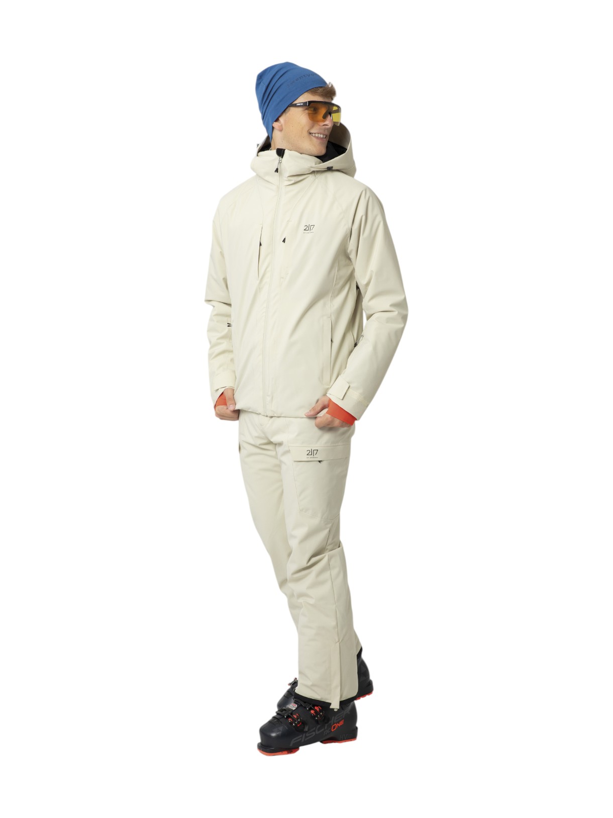 Edum Herren Skihose mit abnehmbaren Hosenträgern 3