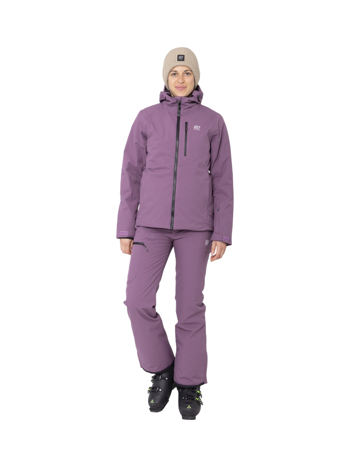 Kabo Damen Skijacke mit Kapuze 3