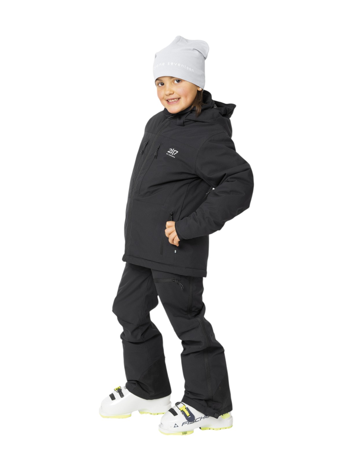 Lauker Kinder Skihose mit abnehmbaren Hosenträgern 3