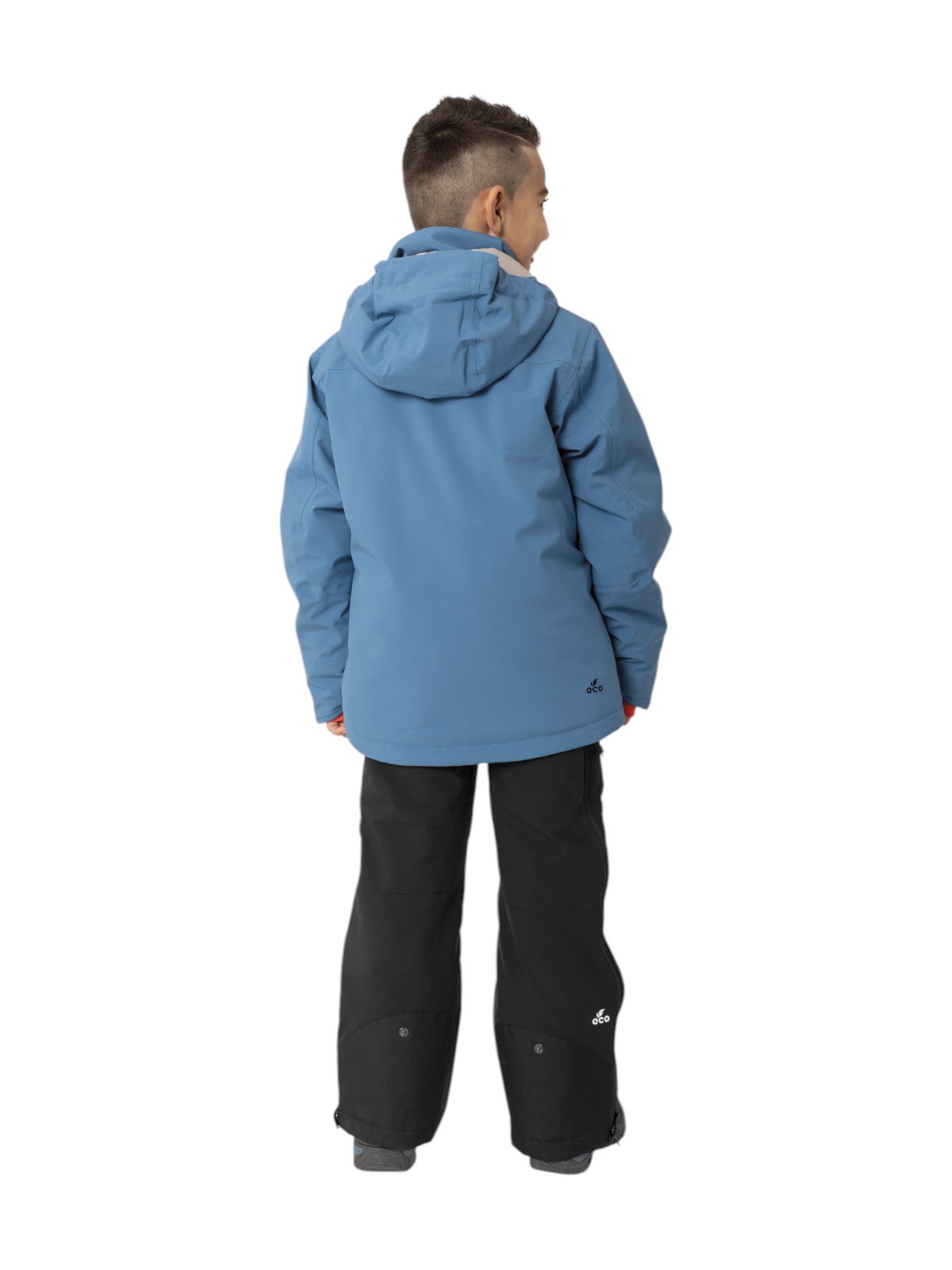 Lauker Kinder Skijacke mit Kapuze 3