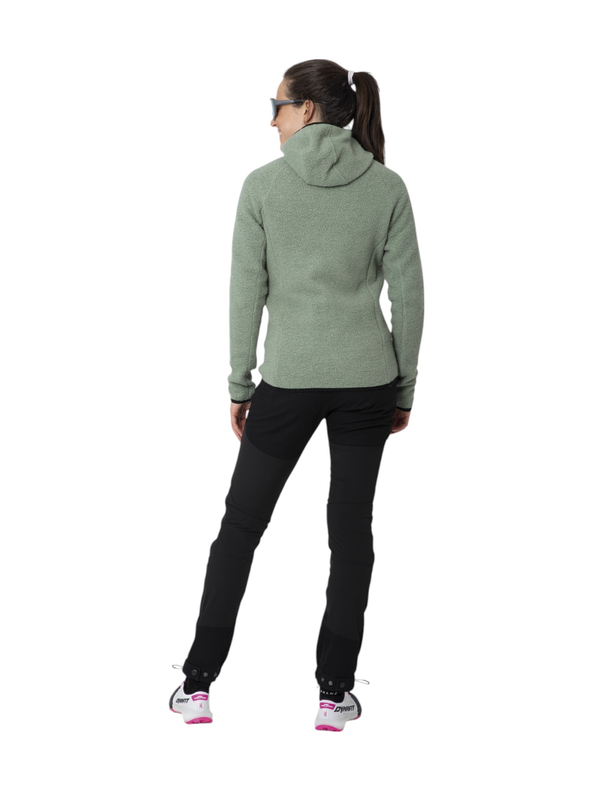 Skord Pile Damen Woll Fleece Hoodie 3