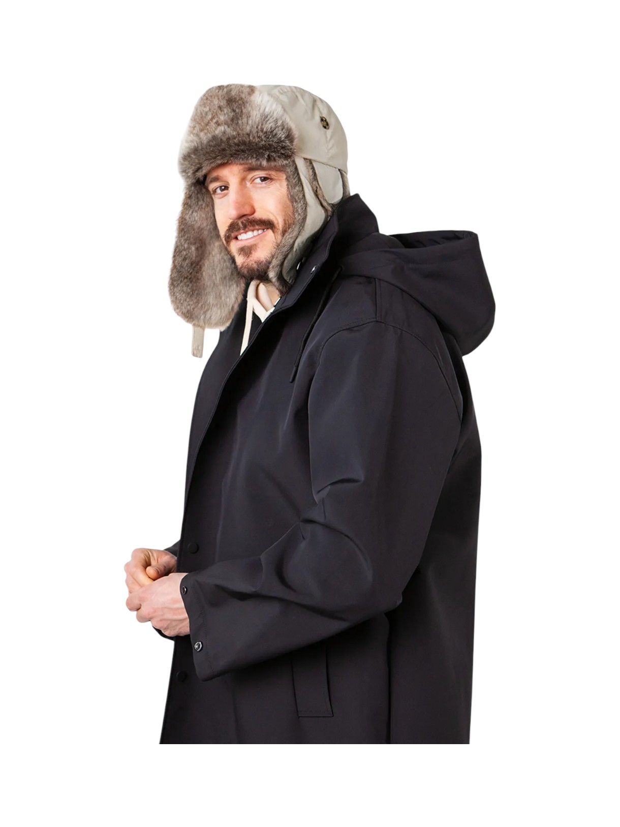 Kamikaze Mütze größenverstellbarer Winter Bomberhut 3