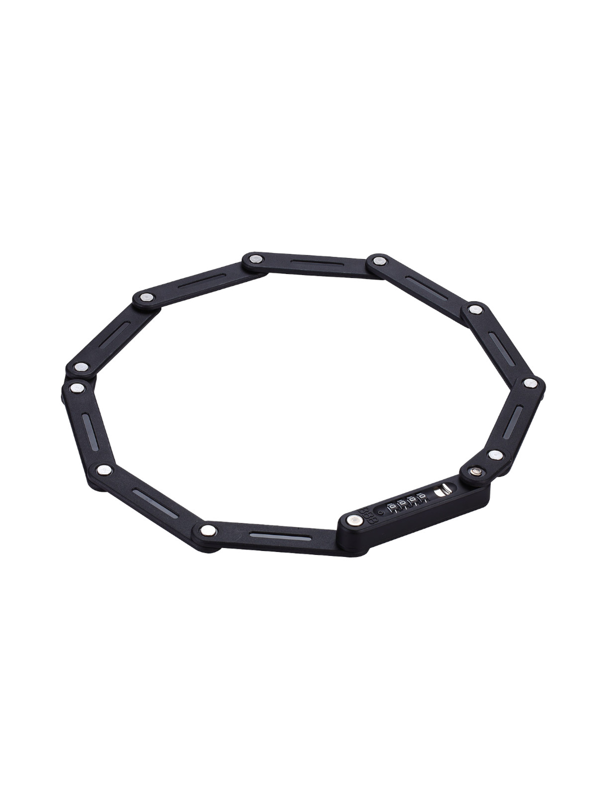 Nummern-Faltschloss CodeFold BBL-72 5 x 22 x 975 mm, inkl. Universalhalter 3