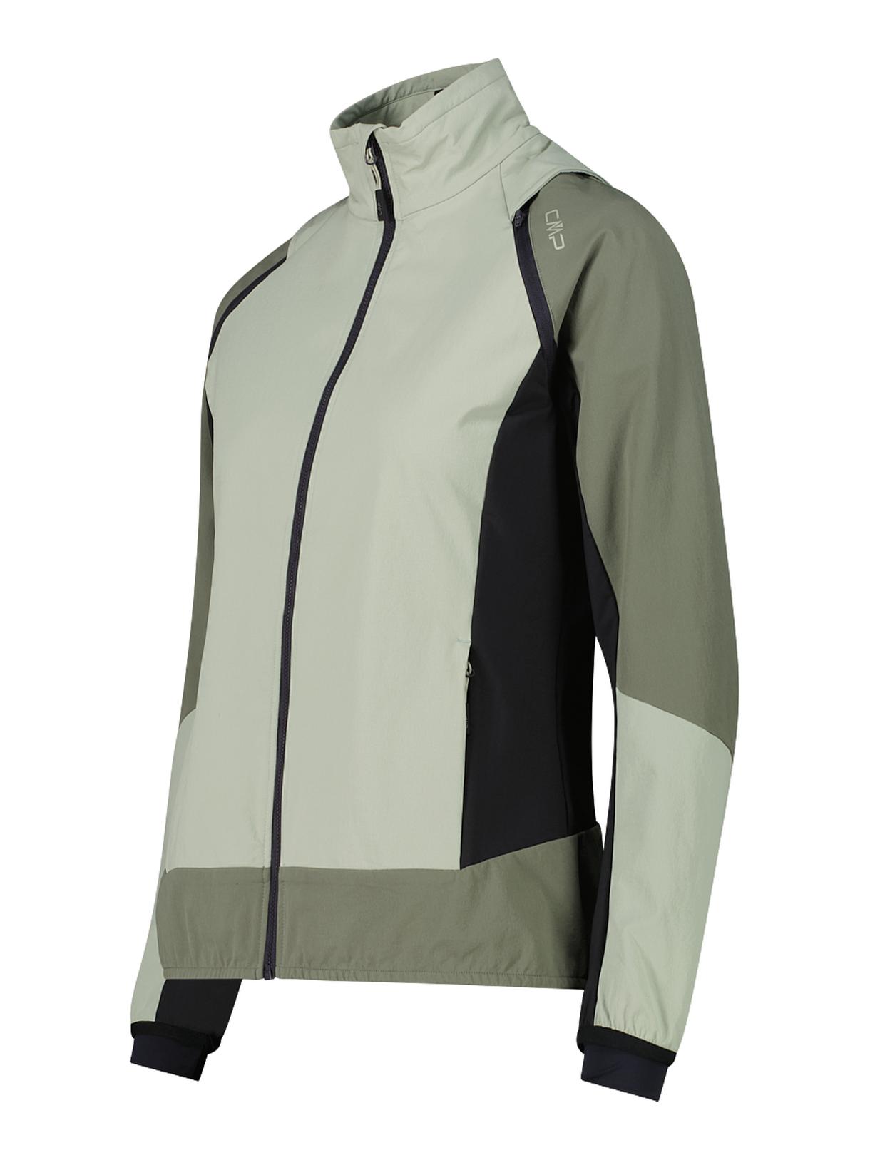 Damen Hybrid Stretch Jacke mit abnehmbaren Ärmeln 3