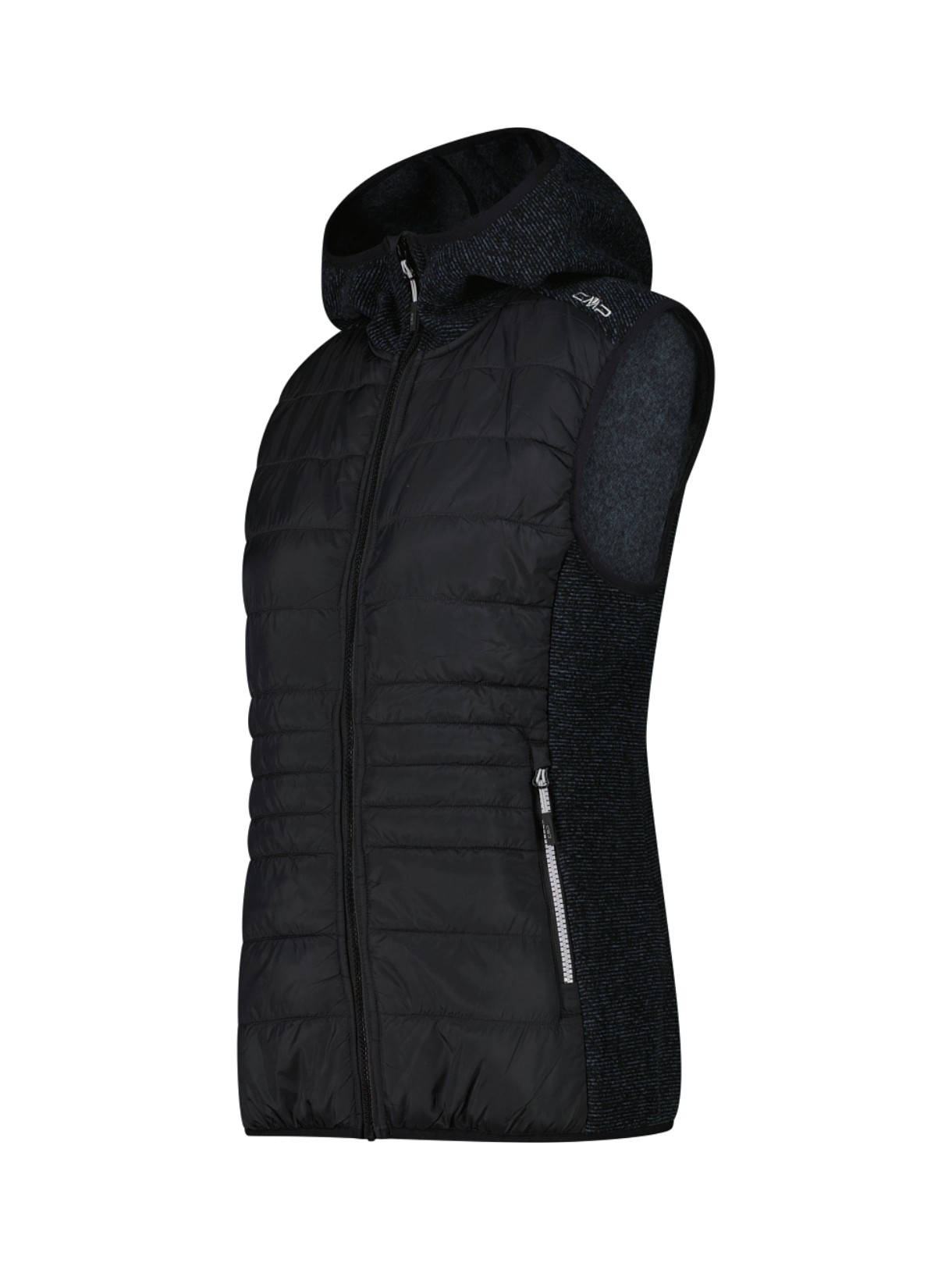 Damen Hybrid Weste aus Fleece Knit Tech 3