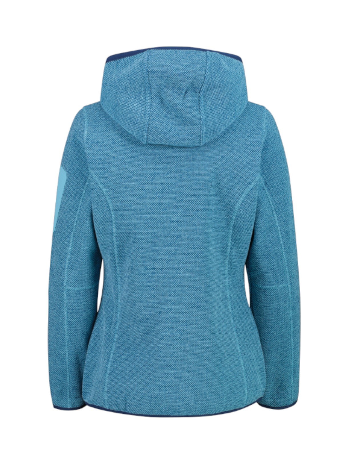 Damen Outdoor Fleece Jacke Knit-Tech meliert mit Kapuze 3