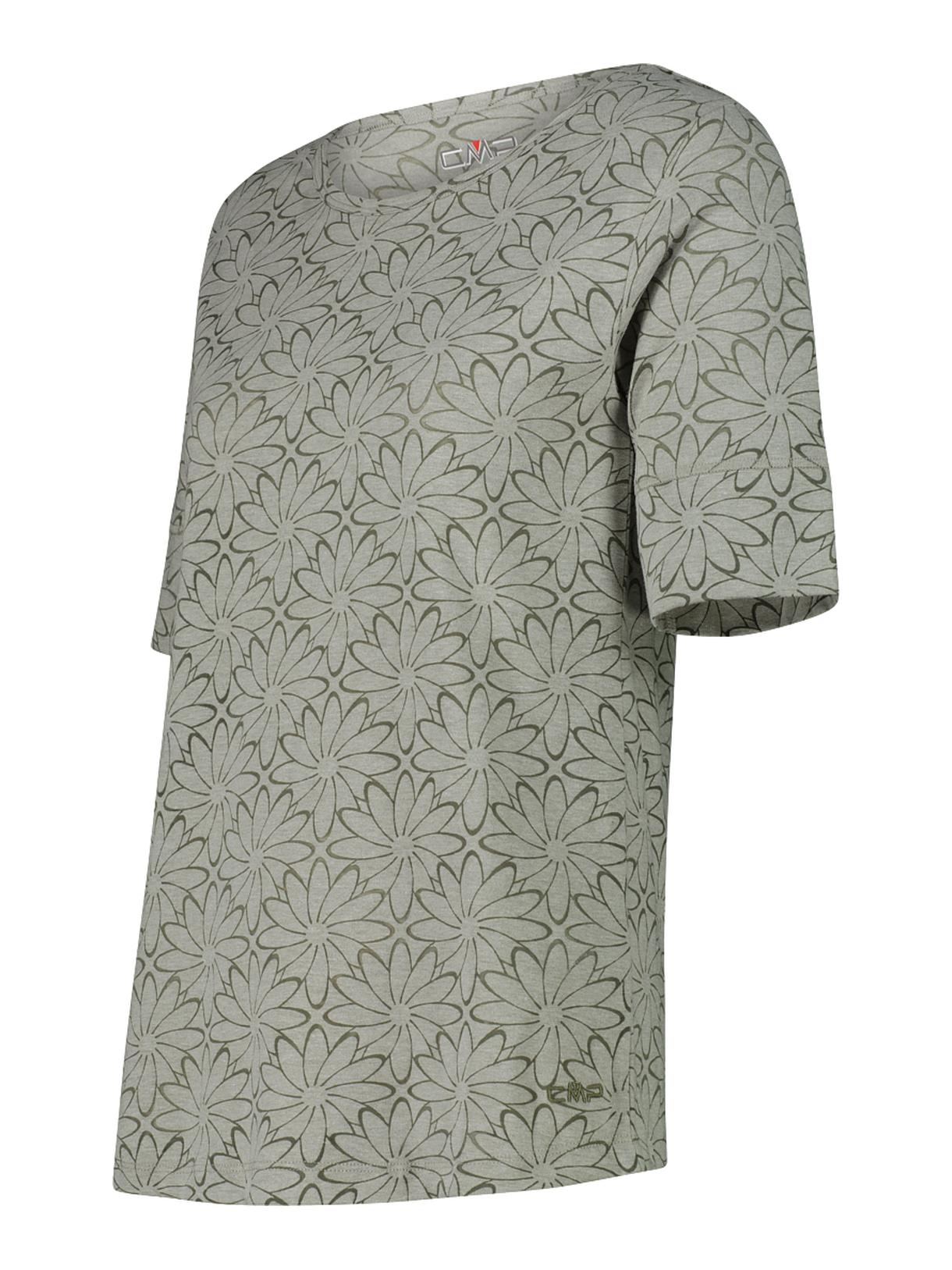 Damen Outdoor T-Shirt mit Blumenprint 3