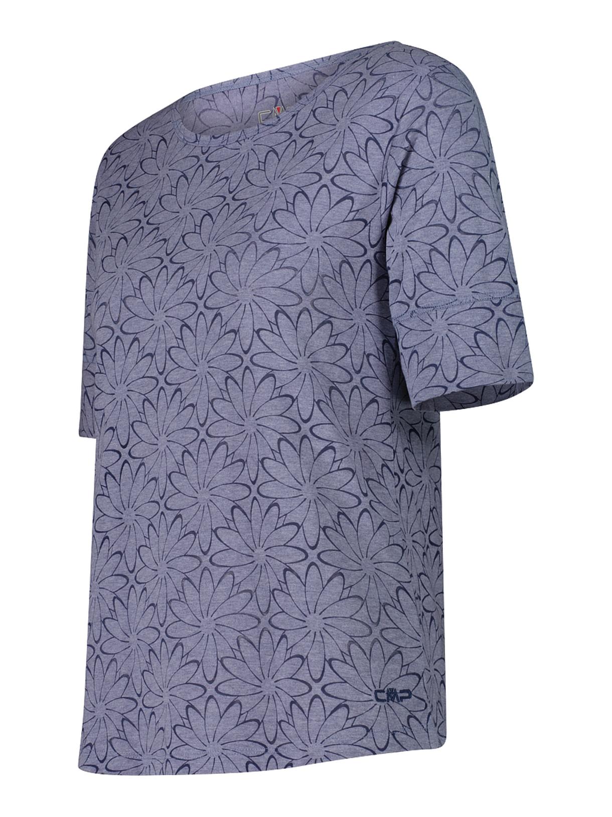 Damen Outdoor T-Shirt mit Blumenprint 3