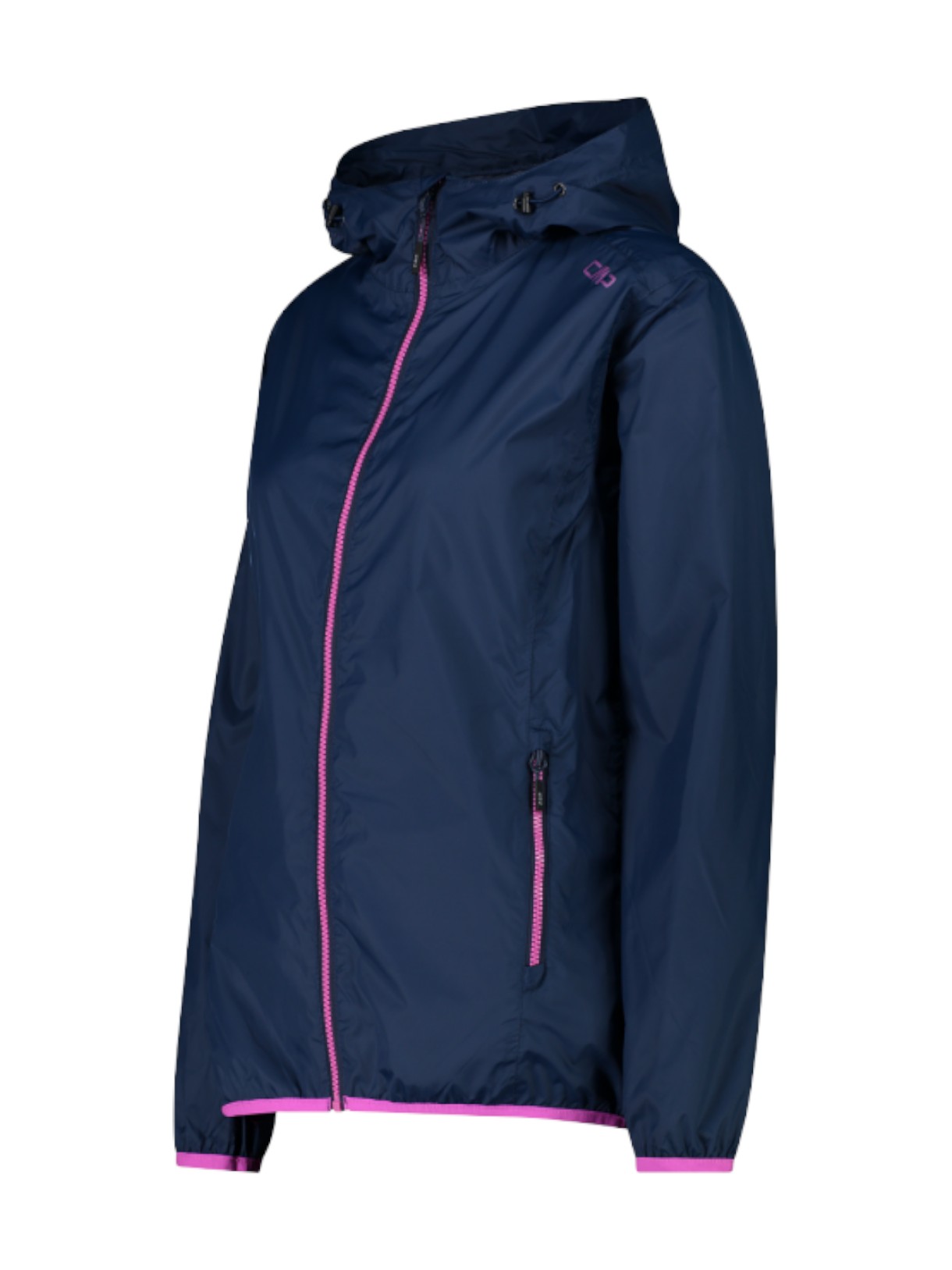 Damen Regenjacke Pack Pocket mit Kapuze 3