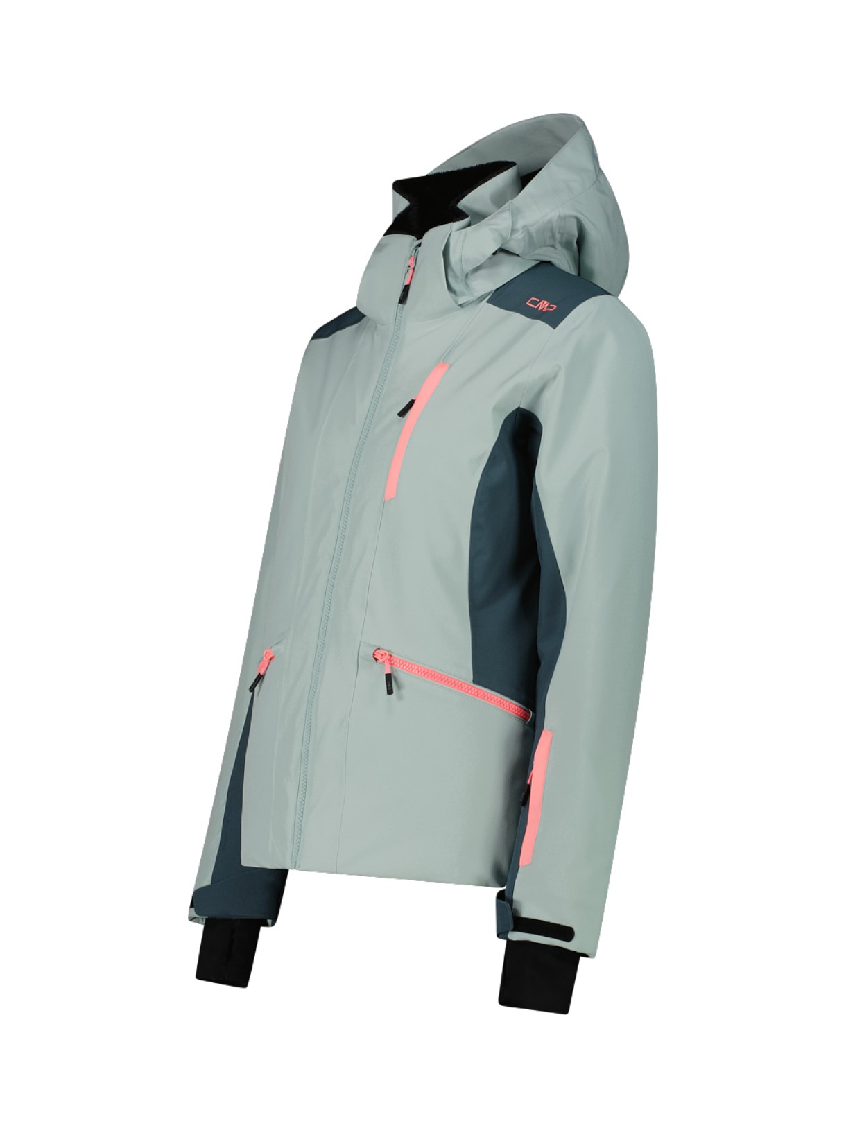 Damen Skijacke mit Feel Warm Flat und abnehmbarer Kapuze 3