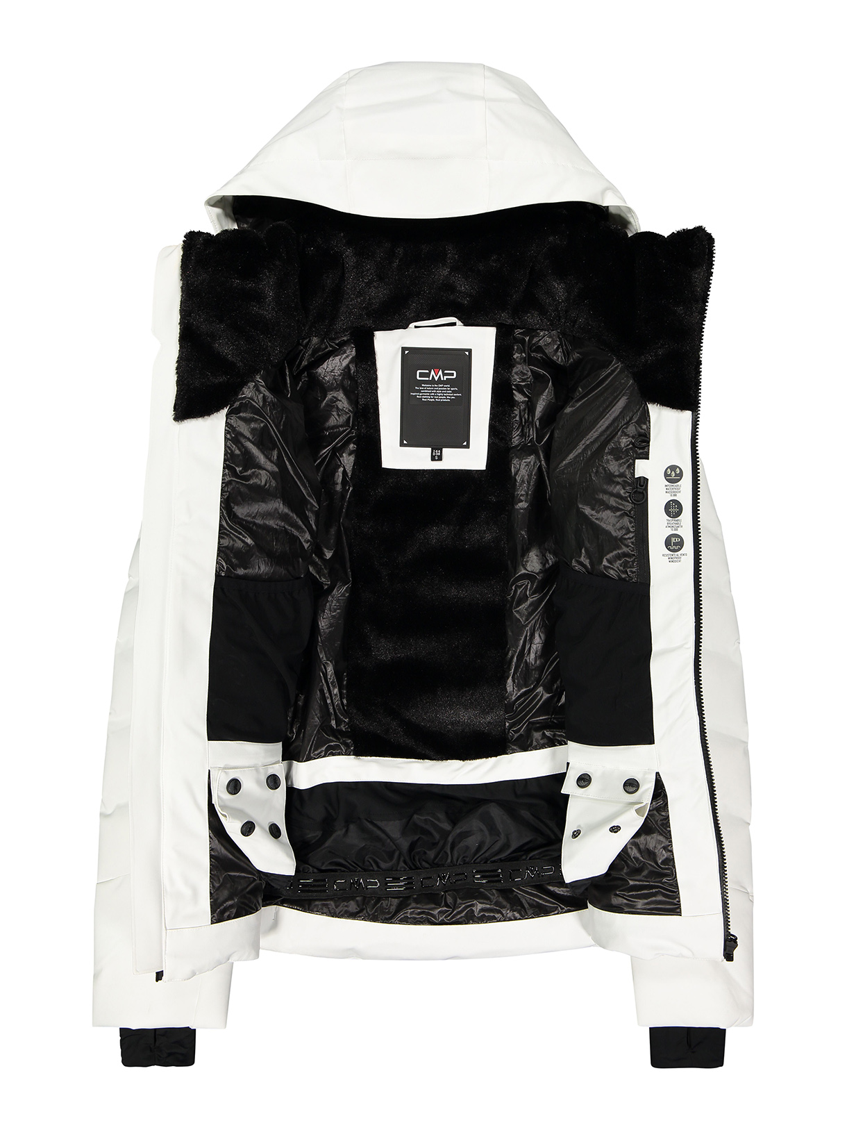 Damen Skijacke mit Kapuze 3