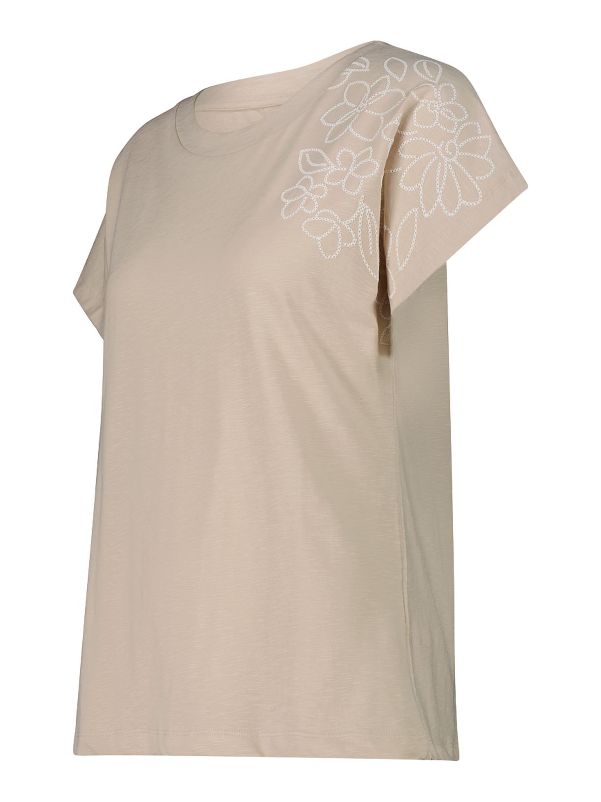 Damen Stretch Outdoor Shirt aus Baumwolle mit Blumenprint 3