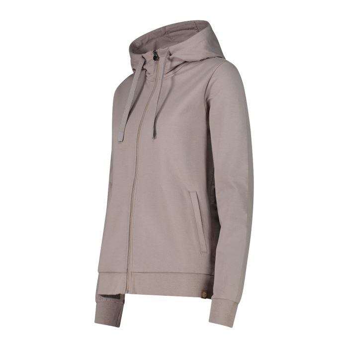 Damen Sweat Jacke mit Kapuze 3