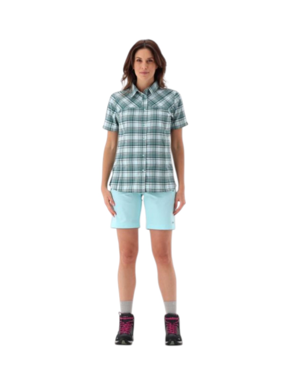 Damen Trekking Bermuda Shorts mit Gürtel und Dry Function 3