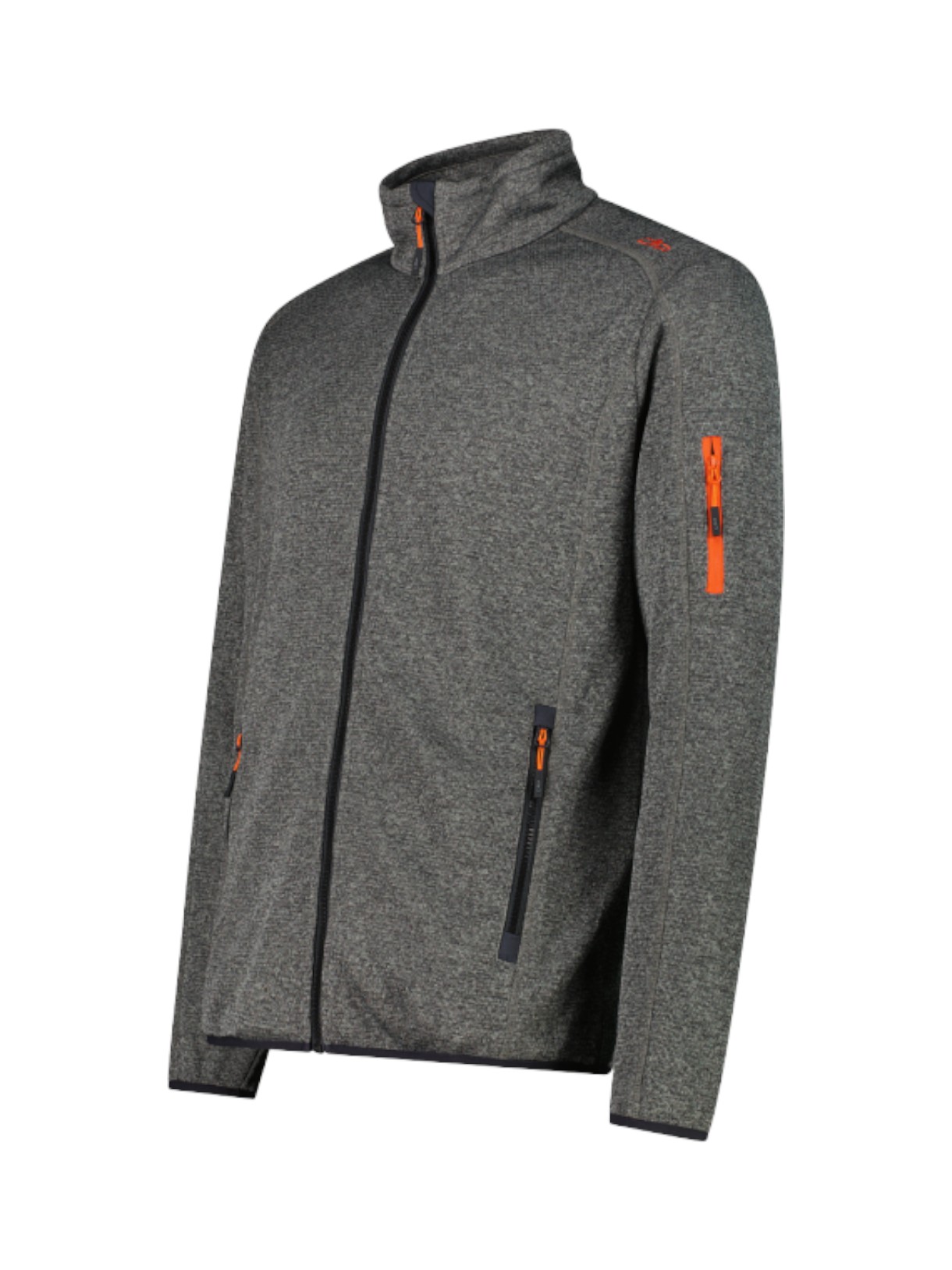 Herren Knit Tech Fleece Jacke mit Mesh 3