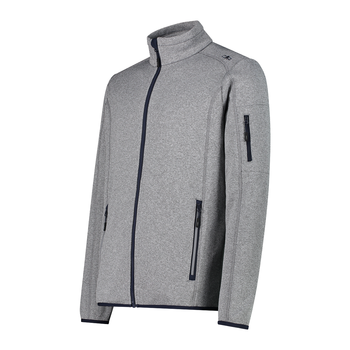 Herren Knit Tech Fleece Jacke mit Mesh 3