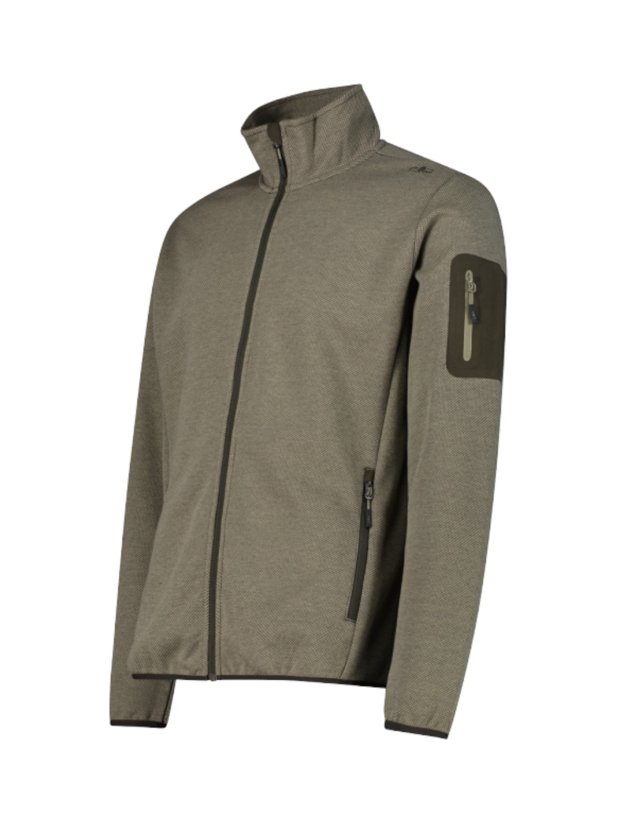 Herren Outdoor Knit-Tech Fleece Jacke 3