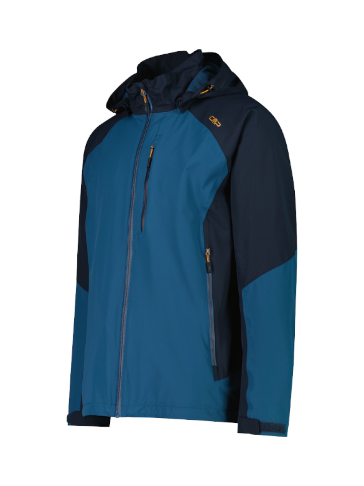 Herren Ripstop Jacke Clima Protect mit abnehmbarer Kapuze blau 3