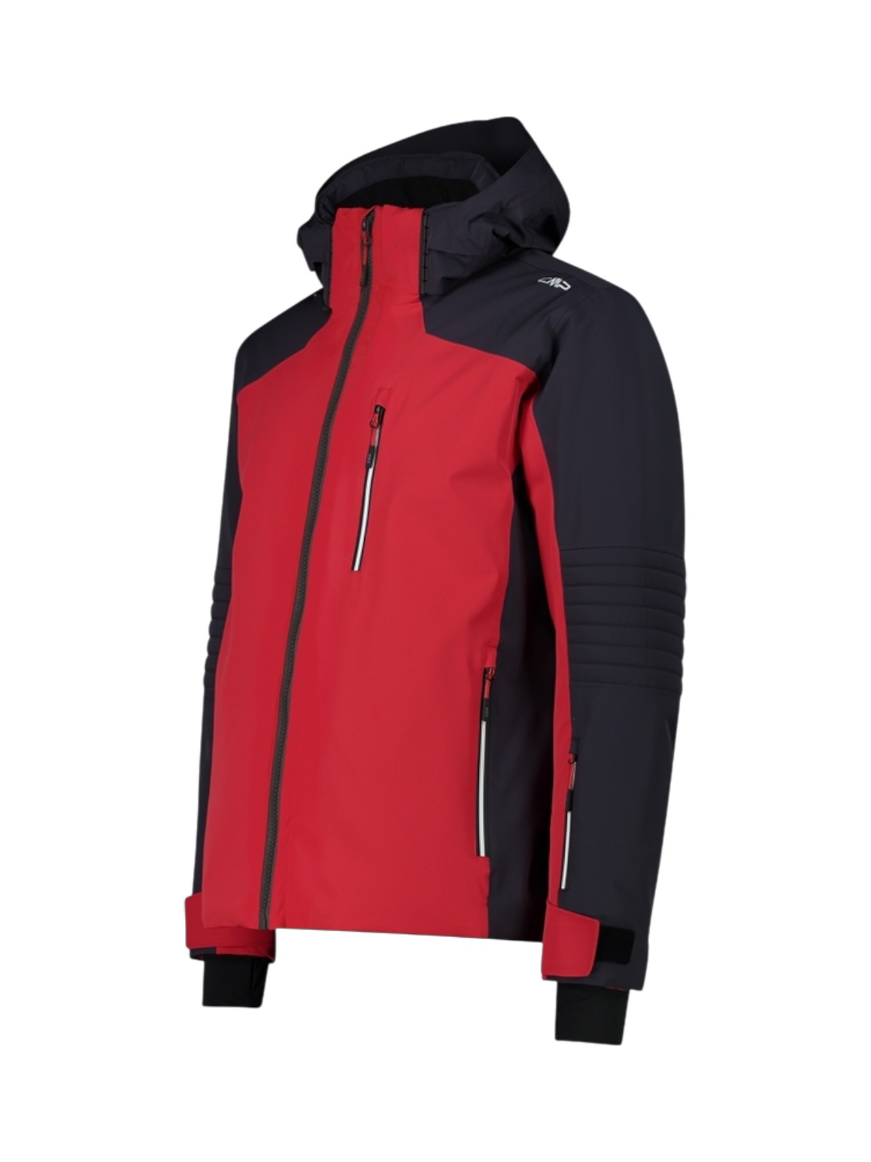 Herren Skijacke aus 4 Way Stretch Twill mit abnehmbarer Kapuze 3