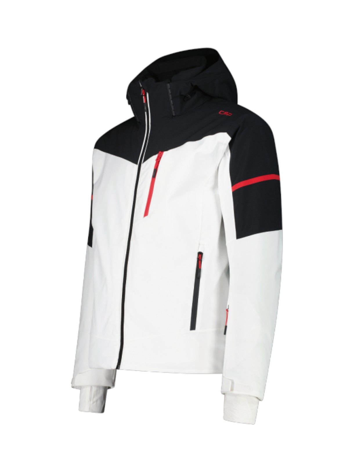 Herren Skijacke aus 4-Way-Stretch mit abnehmbarer Kapuze 3