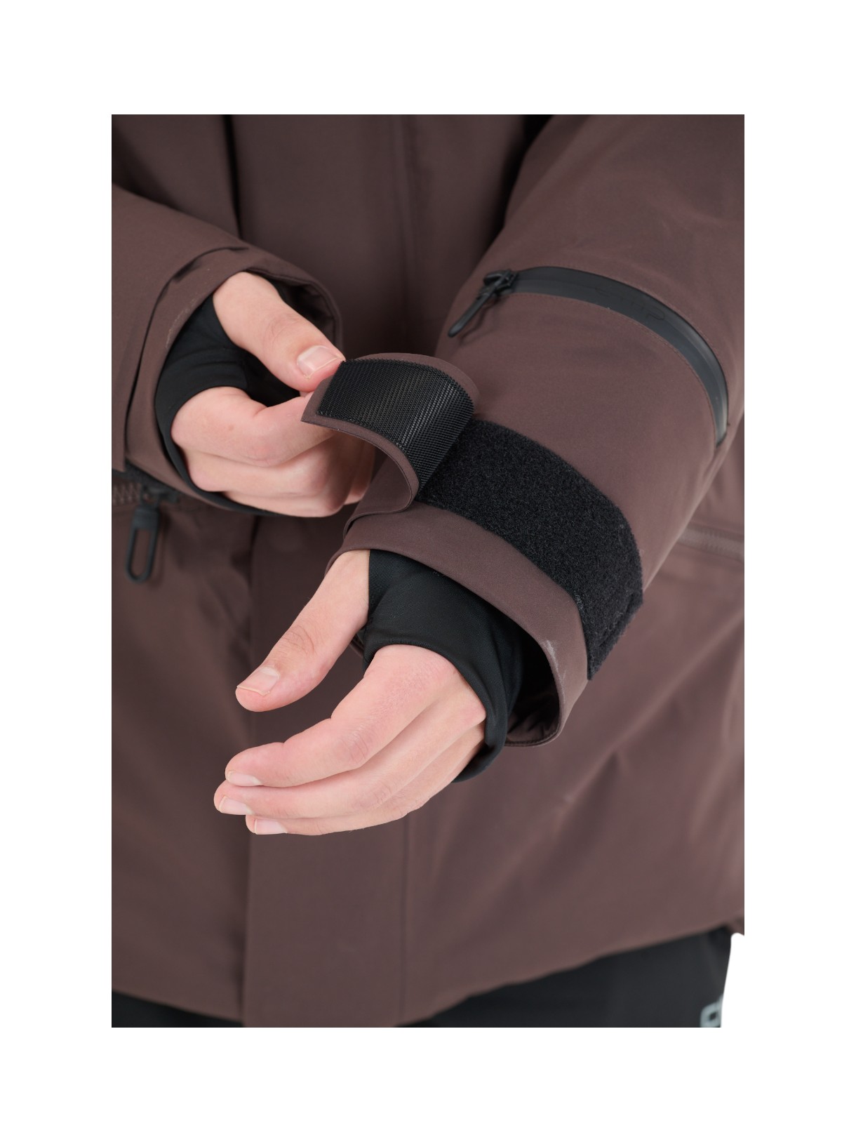 Herren Skijacke mit Kapuze 3