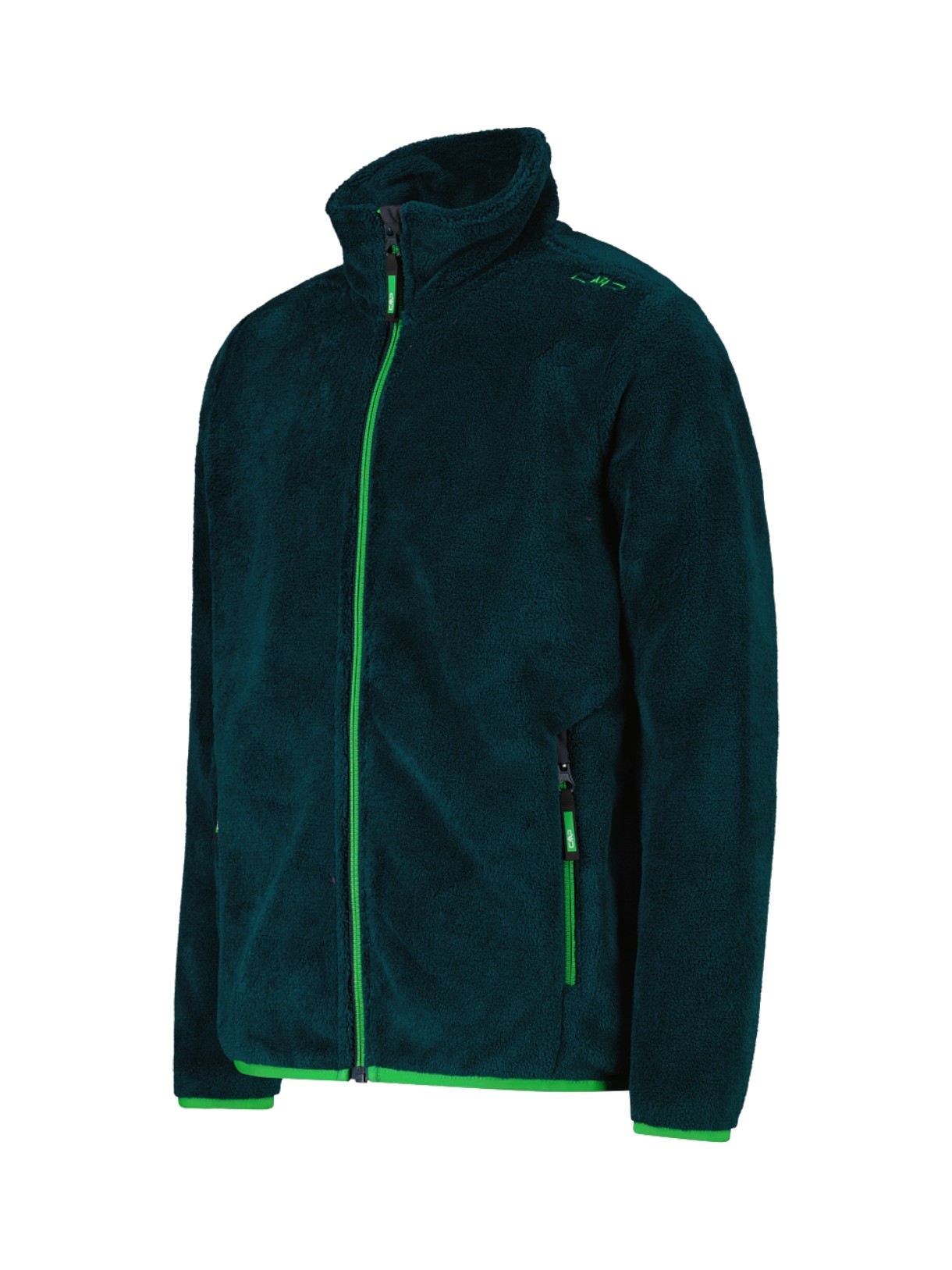 Jungen HighLoft Fleece Jacke grün 3