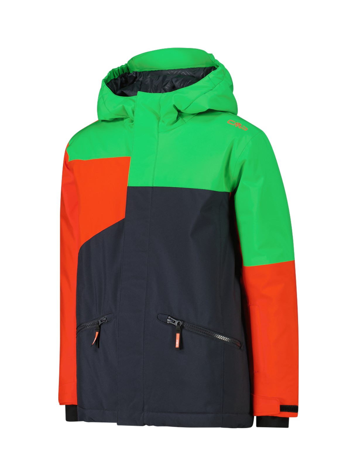 Jungen Skijacke Clima Protect mit Kapuze und Feel Warm Flat 3