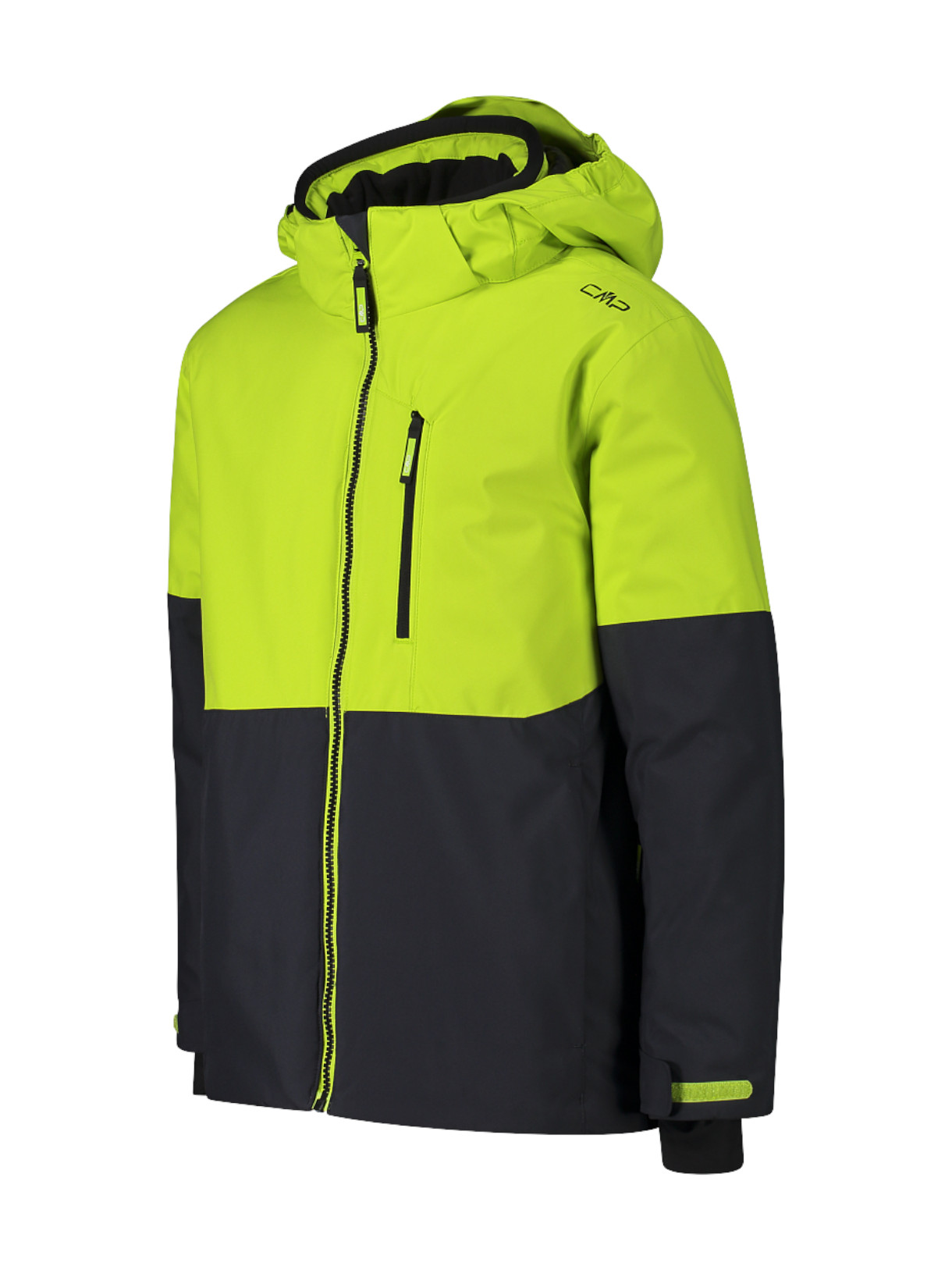 Jungen Skijacke mit abnehmbarer Kapuze 3