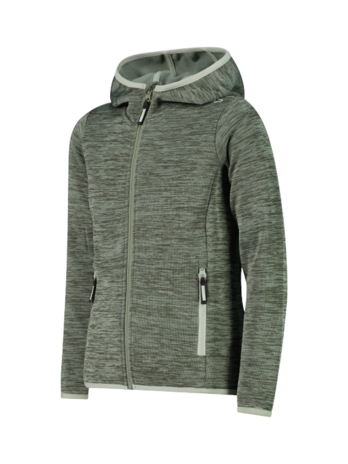 Kinder Outdoor Jacke aus Knit Tech mit Kapuze 3
