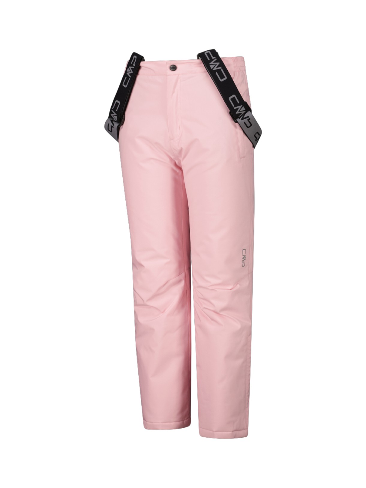 Kinder Skihose Clima Protect mit abnehmbaren Trägern pink 3