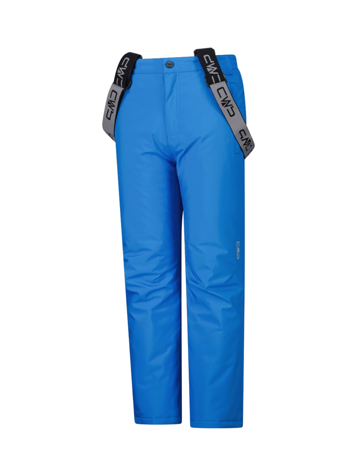 Kinder Skihose Clima Protect mit abnehmbaren Trägern blau 3