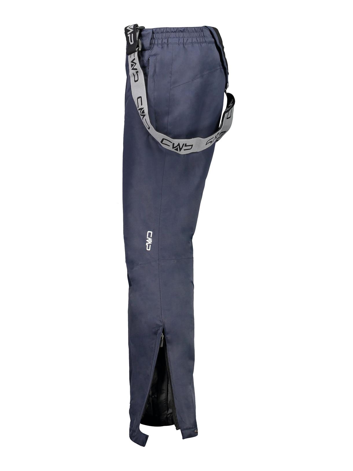 Kinder Skihose Clima Protect mit abnehmbaren Trägern blau 3