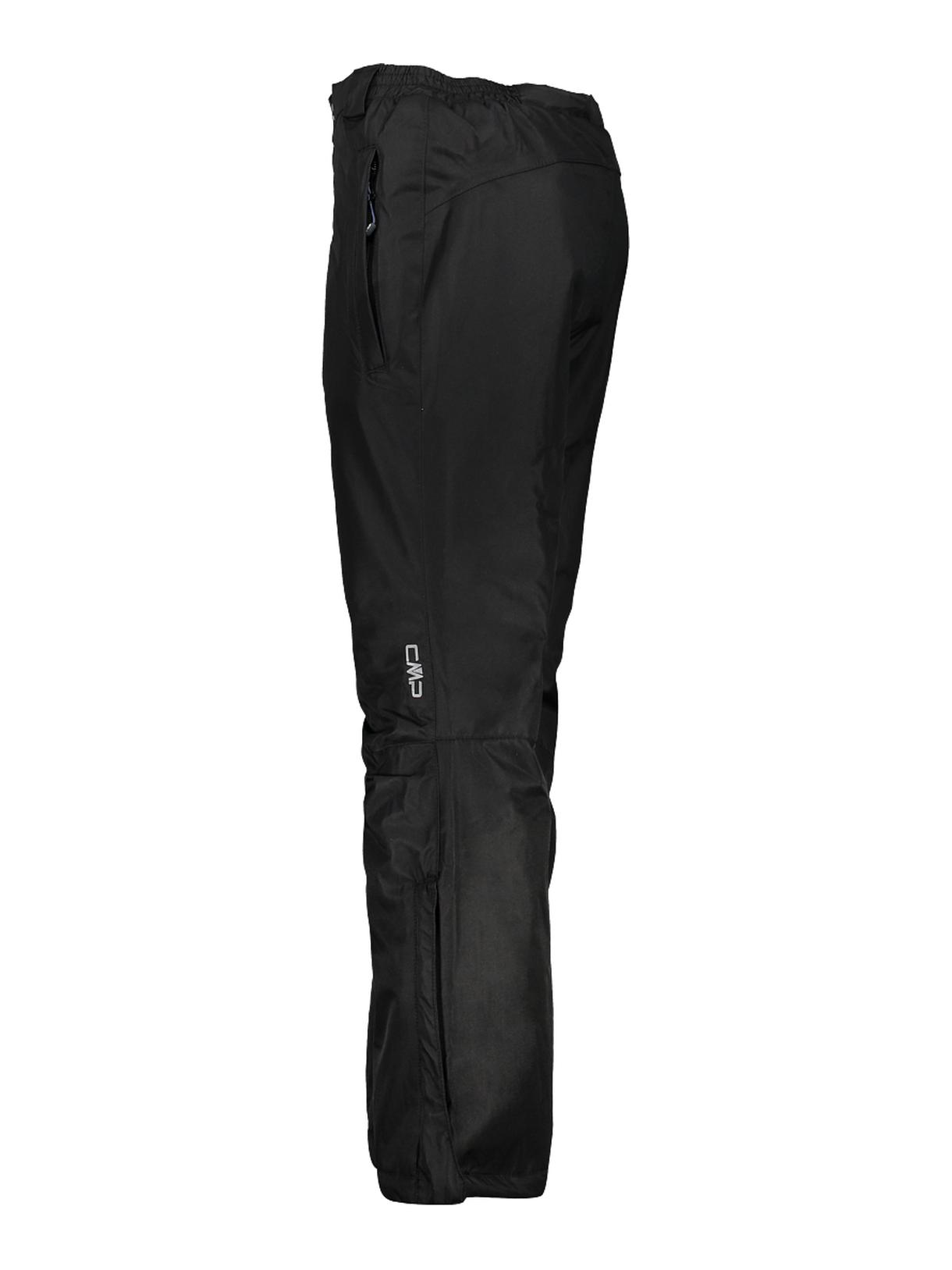 Kinder Skihose Clima Protect mit abnehmbaren Trägern schwarz 3