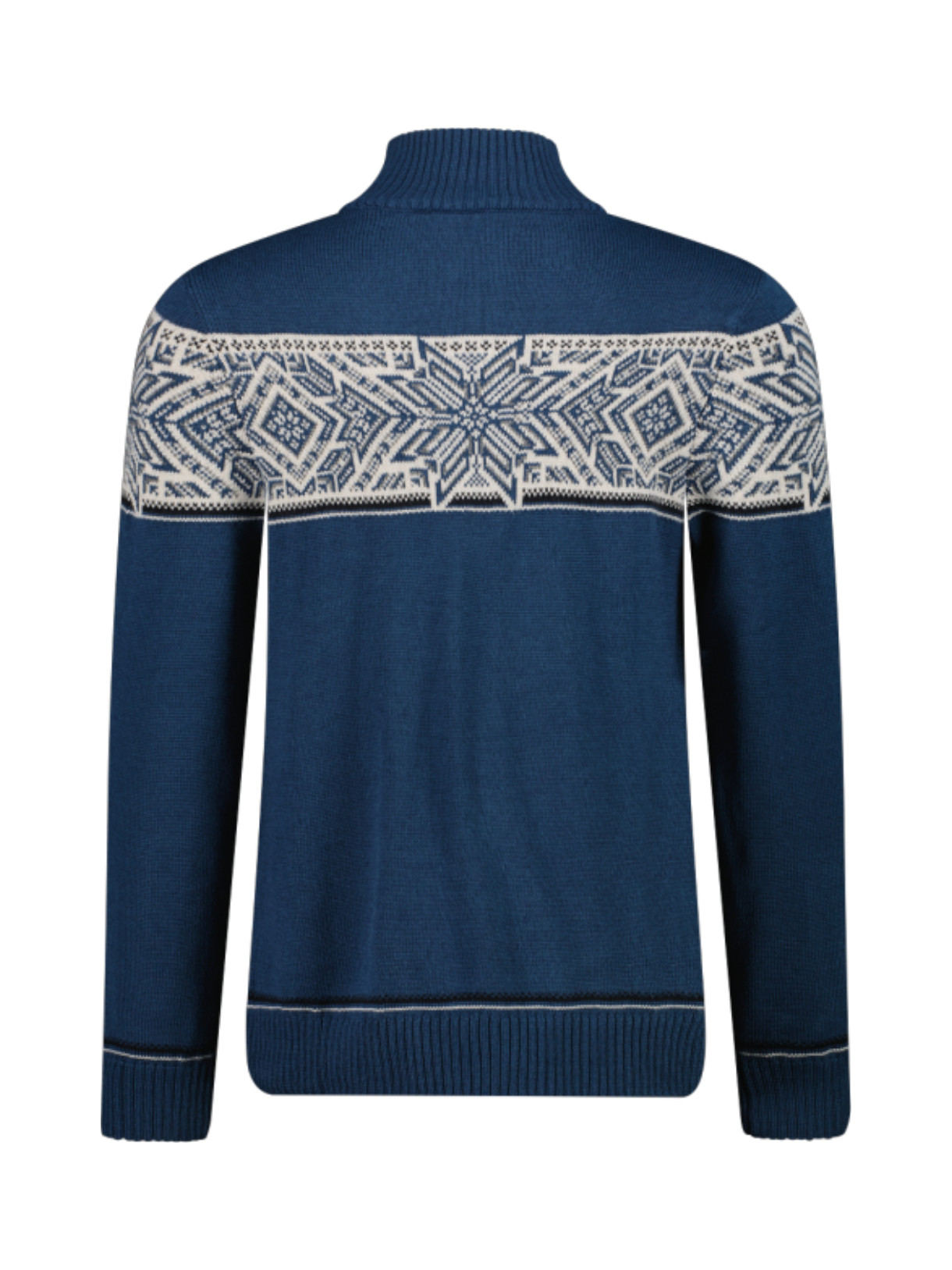 Knitted Herren Pullover Half Zip mit Wolle 3