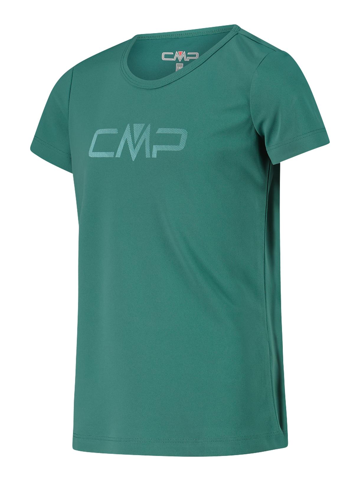 Mädchen Basic T-Shirt Dry Function mit Rundhalsausschnitt 3