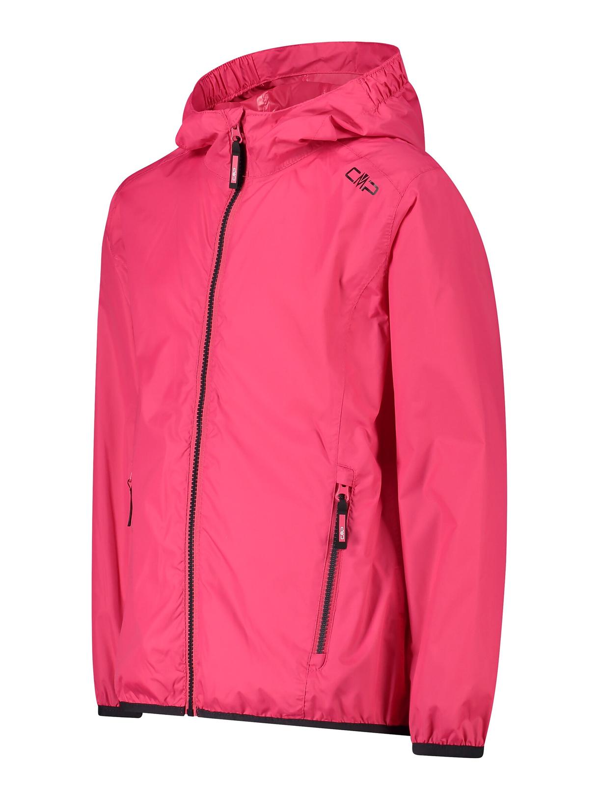 Mädchen Regenjacke Pack Pocket mit Kapuze 3