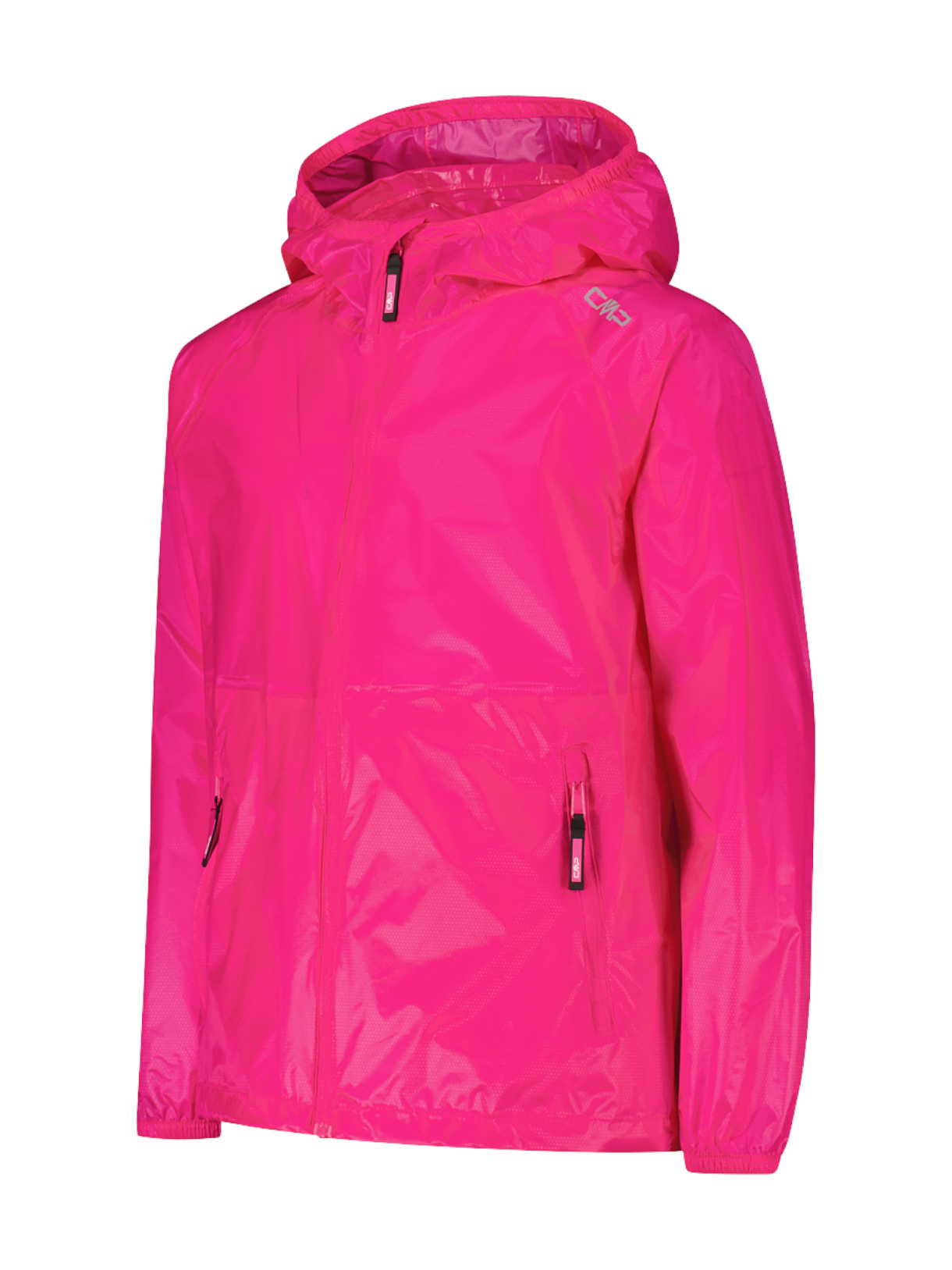 Mädchen Regenjacke Pack Pocket mit Kapuze 3