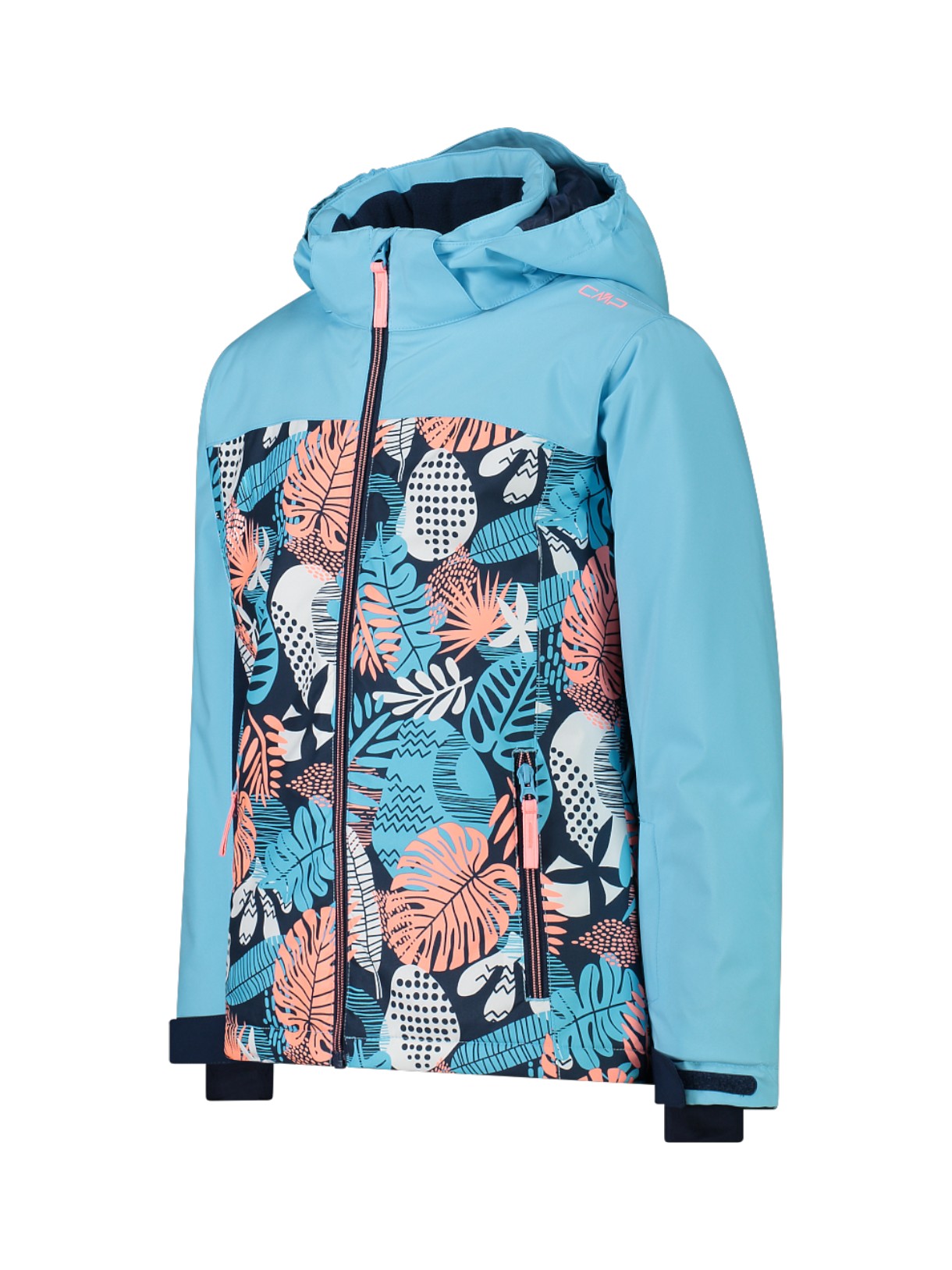 Mädchen Skijacke Clima-Protect mit abnehmbarer Kapuze 3