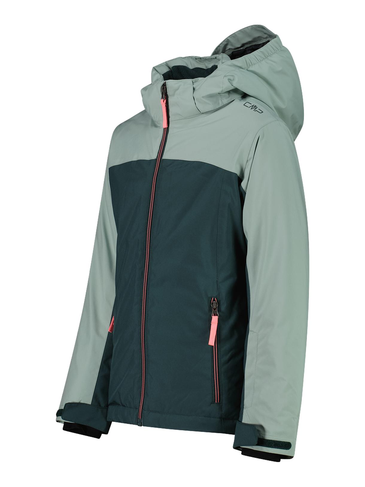Mädchen Skijacke Clima-Protect mit abnehmbarer Kapuze 3