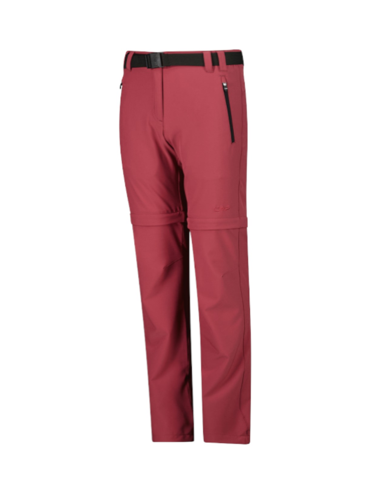 Mädchen Zip Off Stretch Hose mit Gürtel und Dry Function 3