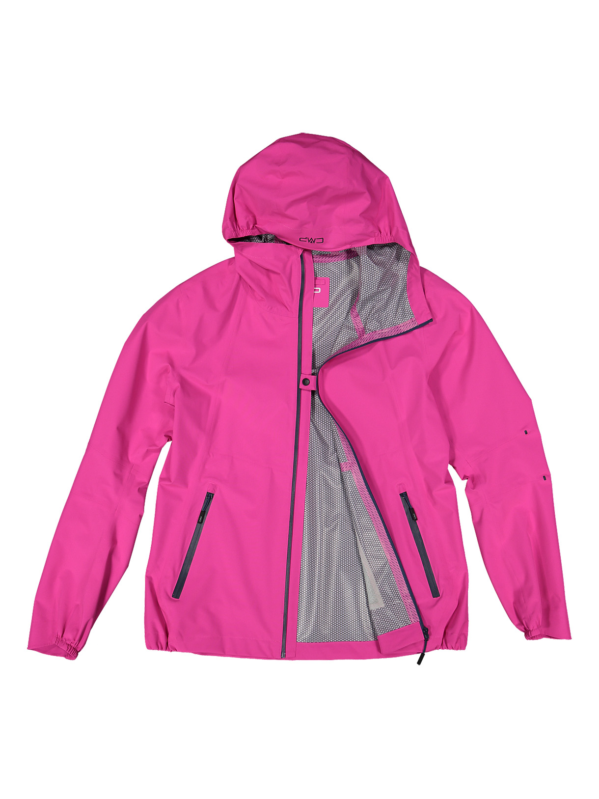 Rain Shell Damen Outdoor Jacke Clima Protect mit Kapuze 3